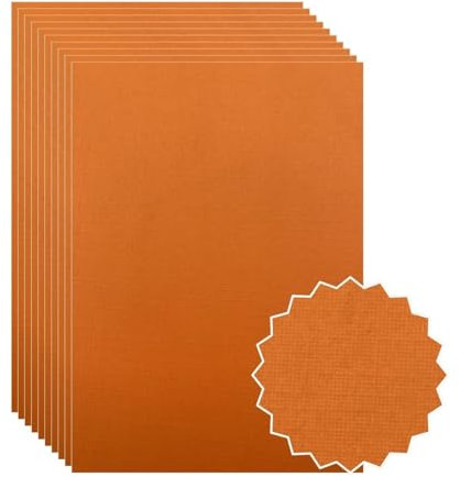 ASENME A3-Karton, 250 Gramm, orange Textura (Orange, A3 / 8 Einheiten)