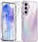COPIKE Cover Antiurto per Samsung Galaxy A55 5G e 2 Pellicola Vetro Temperato, Custodia Protezione Fotocamera [Anti Ingiallimento] Sottile Hard PC, Trasparente