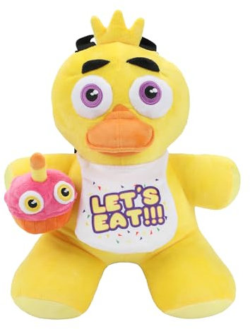 Five Nights at Freddy's Chicko Foxy Plüsch-Rucksack, 40,6 cm, Chicko, OSFA, Benutzerdefiniert