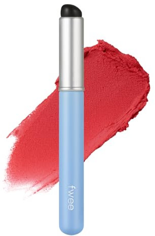 fwee Silikon Lippenpinsel | Multifunktionaler Make-up Pinsel mit blauer Kappe