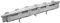 Auto drittes Bremslicht CLK W209 C209 Coupe A209 Cabriolet 2002-2009 Auto Dritte Bremsleuchte Hoch montierte Bremsleuchte A2098200156