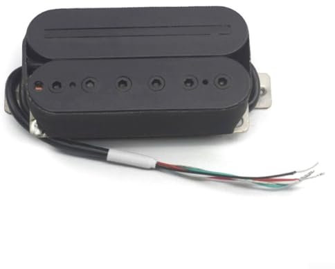 Neck and Bridge Dual Humbucker Pickups for ST Electric Guitar, Adjustable Pole Pieces (Neck)