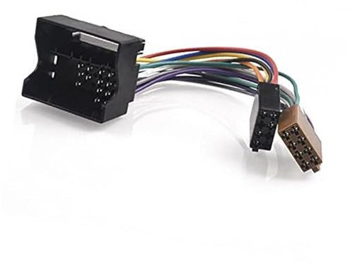 JUNPIY Autoradio ISO Adapter Schalter Kabel Quadlock Adapter, for Skoda, Fabia, for Octavia, for Superb, for Seat, Leon Ibiza mit Quadlock Autoradio-Adapterkabel