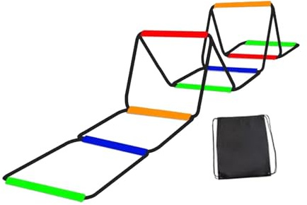 Dickly Agility Ladder Agility Trainingsausrüstung, Fußballgeschwindigkeitsleiter, Fitness Feet Training