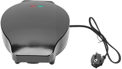 Haofy Omelette-Pfanne, 1000 W, Schnell Aufheizender Elektrischer Omelett-Maker, Zweizonen-Antihaftbeschichtung, Aluminium-Tablett für den Frühstücks-Eierkocher in der Küche (EU-Stecker 220 V)