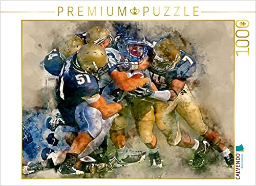 CALVENDO Puzzle American Football 1000 Teile Lege-Größe 64 x 48 cm Foto-Puzzle Bild von Peter Roder