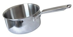 Samuel Groves C4P0504RH 20cm Copper Induction Saucepan with Lid, Stainless Steel