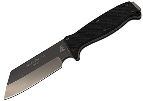 Eickhorn - Outdoormesser | Defender 90 Silber | Klingenlänge: 11,9 cm