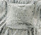 Wohnen & Accessoires GmbH & Co. KG Edles Premium Fellkissen aus Webpelz Chinchilla 45x45cm