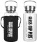 Glass Water Bottle 1 Litre, Sports Water Bottle, Borosilicate Wide Mouth Glass Drinking Bottles with Stainless Lid, Strainers Neoprene Sleeve and Brush, Reusable Water Bottle Ideal for Fitness, Office