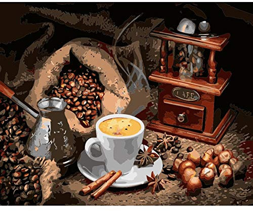 WZZPSD Puzzel Für Erwachsene Jigsaw Puzzle 1000 Stück Kaffee DIY Holzpuzzle Einzigartiges Geschenk Wohnkultur Stil