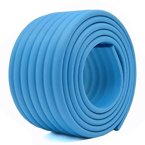M2cbridge Multifunctional Edge and Corner Guard Coverage 2m (Blue) | high density NBR bumper, 2m x 8cm x 0.8cm, easy cut