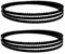 Sankuai 2 stücke 2320x12.7x0.5mm Bandsägeblätter 3 4 6 10 14TPI Carbon Bandsägeblatt für Zubr □□□□ □□□ -305, für Einhell TC-SB 305 u (Größe : 10TPI)