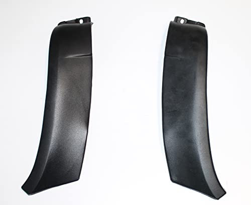 Generico Parafanghi Posteriori Nero per Panda 141-141A Automobile 1986-2003 Destro e Sinistro 20016-20017