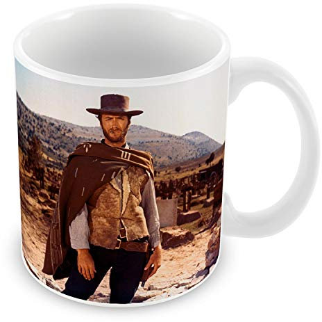 French Unicorn Mug Tasse Clint Eastwood Film Western Cowboy Vieux Cinéma Original 3