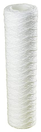 Cartucho Sedimentos 25 micras Bobinado para Vaso 10 Estandar. Fabricado en Materiales del Alto Rendimiento. Fácil Instalación y Mantenimiento. Bbagua.