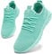 Damen Schuhe Turnschuhe Sportschuhe Laufschuhe Walkingschuhe Atmungsaktiv Sneakers Freizeitschuhe Straßenlaufschuhe Outdoor Fitnessschuhe Grün 38 EU