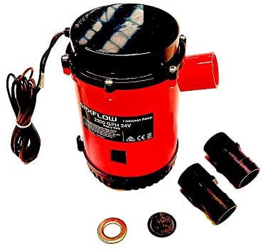 SPX FLOW L2200 Lenzpumpe 12V Johnson Pumpe 120 l/min Heavy Duty Bildge-Pumpe, Bootspumpe, Schiffspumpe, Yachtpumpe