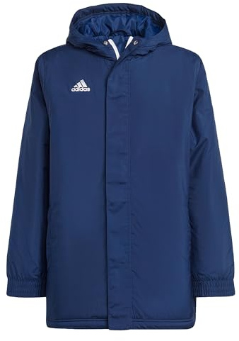 adidas Unisex Kids Entrada 22 Stadium Jacket, Team Navy Blue 2, 13-14 Years
