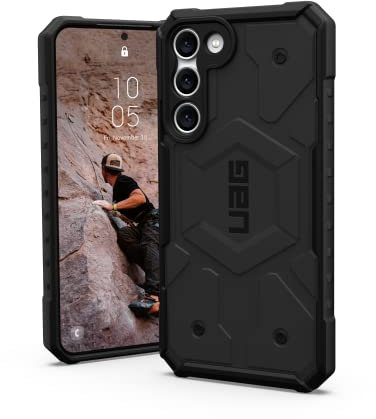 Urban Armor Gear Pathfinder Case Samsung Galaxy S23+ (Plus) Custodia protettiva [Designed for Samsung certificata, Ricarica wireless compatibile, Custodia a norma militare] nero
