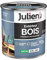 Julien Peinture Bois Microporeux Extérieur Satin - Portes, fenêtres, portails, mobilier de jardin - Bleu Pigeon 0,5 L