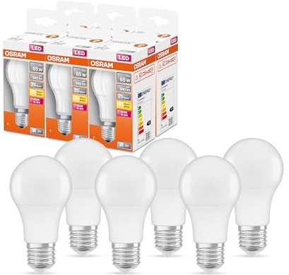 OSRAM LED Star Classic A65 LOW VOLTAGE LED-Lampe speziell für niedrige Spannungen bzw. Niederspannungssysteme (AC/DC 12V-36V), ideal für Camping, Wohnmobile und Garten, 940 Lumen, 65W-Ersatz, 6er-Pack