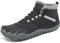 SAGUARO Winterstiefel Wasserdicht Schuhe Herren Winter Barfussschuhe Damen Outdoor Warm Frauen Winterschuhe Rutschfeste Grau 42