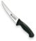 Coltello Disosso Curvo, lunghezza lama 16 cm, Acciaio Inox AISI 420 Temperato, Lama con Affilatura Conica, Finitura Satinata, Manico in Polipropilene, Design Esclusivo