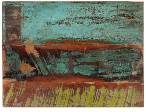 Hovothy Tischplatte 60x80 cm 25-27 mm Massivholzplatte Tischplatte Massivholz Table Top Schreibtisch Eiche Massiv Holzplatte Rustikal Naturholz Platte Wetterfest Massives Altholz