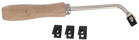 Tyenaza Bodenschweiß-Schlitz Messer, PVC-Kunststoff-Boden, Boden, Schlitz-Bodenplatte, Schweiß Messer, Groover, Buchenholz