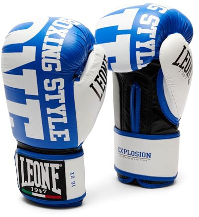 Leone 1947 Explosion Guantes Azul 16 Oz