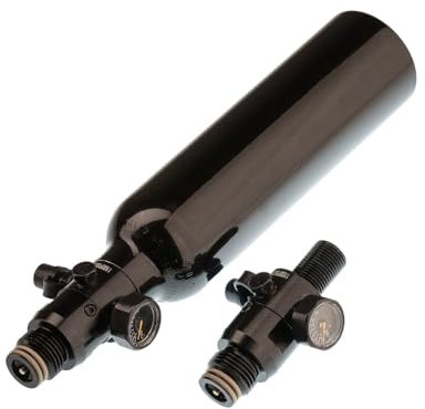 HomeDefence-24 0,2 Liter Flasche inkl. 1100 PSI Regulator | 200 BAR/3000 PSI | HDR50 | HDP50 | HDS68 | HDX68 | HDR68