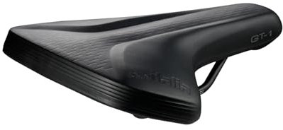 Selle Italia GT-1 – Citybike-Sattel aus Eva, FEC-Gestell, leicht, antistatisch, Unisex, Lock-On System ohne Klebstoffe – Einheitsgröße, Schwarz