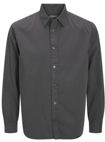 JACK & JONES Herren Jjecharge Faded Shirt Ls Noos