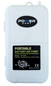 Portable Battery powered Air Pump/Aerator for live bait