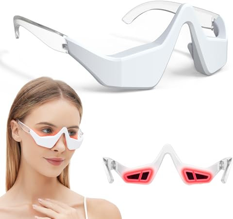 Anglink Red Light Eye Massager,Used for Relieving Eye Fatigue and Removing Dark Circles.LED Eye Perfector