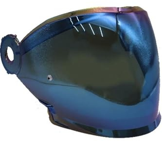 LS2, Helmvisier OF620 CLASSY, Iridiumblau