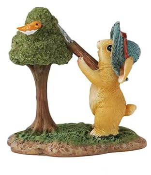 Gemmia Figurine Miniature de Lapin de Jardin féérique - Un Nouveau départ
