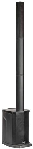 Proel SESSION1X - Sistema de sonido de columna, 400 W de potencia máxima con módulo MP3, USB y Bluetooth estéreo, color negro