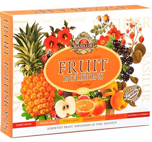 BASILUR Fruit Infusions Assorted Früchtetee 60x1,8g