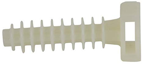 TACO BRIDAS TALADRO COLOR BLANCO 8mm. (tacos para bridas)
