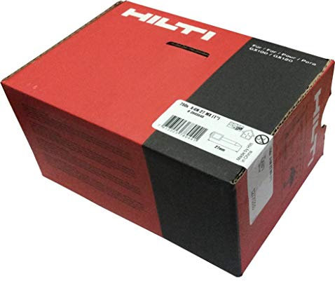 HILTI - 750 chiodi X-GN 27MX per GX 120 + Gas GC 22