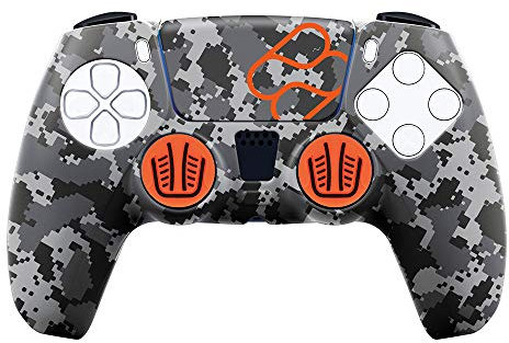 Protector de Silicona Camuflaje + Grips + Pegatina Touchpad, para Playstation 5 (PlayStation 5)