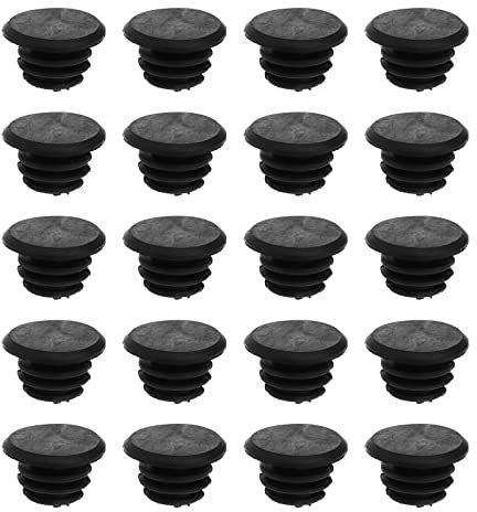 Lenkerendstopfen 22mm Schwarz 20 Stück Set Kompatibel mit Den Meisten Fahrrädern Straße