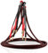 YuanYong 13 AWG Lautsprecherkabel Bananenstecker High-End Stromkabel Hifi Netzkabel Geflochtenes Abgeschirmtes Kupfer OFC Lautsprecherkabel Mit Magnetischen Ringen FüR Audio,Heimkino(Paar)(1.5M/4.9Ft)