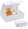 Mecctuck Geschenkbox, Geschenkbox mit Deckel, 21*17*7cm Geschenk box, Geschenkboxen, Gift Box, Geschenkverpackung Box, Geschenkkarton, Magnetische Geschenkkarton für Hochzeiten Geburtstag Weihnachten