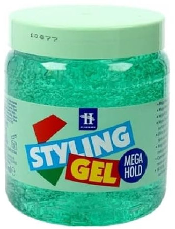 Hegron Styling Gel - Mega Hold - Gel für jeden Haartyp - 12er Pack (12 x 500ml)
