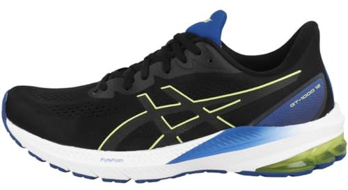 ASICS GT 1000 12 Mann Laufschuhe Schwarz Gelb
