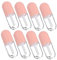 Gogogmee 8stücke Recycelbare Tuben Leere Lip Oil Flaschen Transparente Nachfüllbare Behälter Für Lippenbalsam Und Lippenstift Für Kosmetikproben