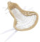 Lacrosse Head Wear Aof Nylon Strung Mesh Stick Köpfe für Training, Wettbewerb für Amateure und Profis, Nr. 814, Bambini, Kinder